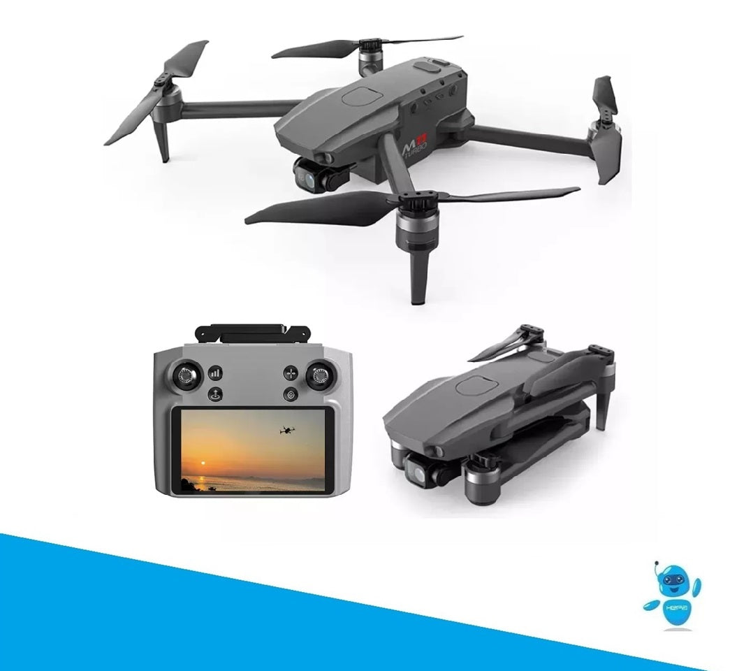 Dron Profesional 4K pro + Batería de polímero de litio de 11 CV y 3500 mAh y Estuche de Regalo - Garantía de 30 días